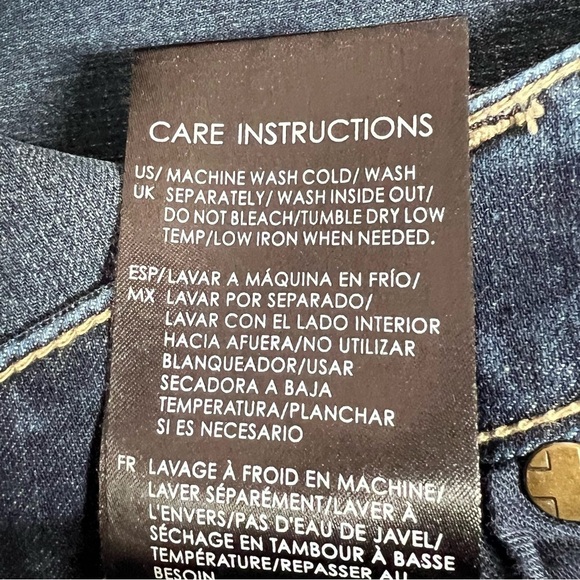 NWOT LIVERPOOL Jeans Company The Bootcut Dark Denim Jeans Women's Size 2/26 - Picture 16 of 16